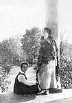 С.Я. Парнок и Л.В. Эрарская (Судак, 1918 г.)