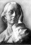 Н. Крандиевская. Скульптурный портрет С.Парнок, 1915 г.